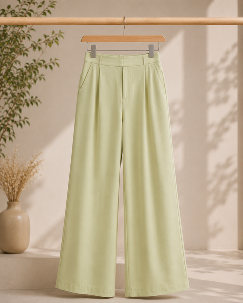 Sage Breeze Crop Co-Ord Set