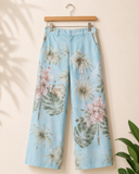 Azure Tropica Printed Co-Ord Set