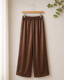 Mocha Luxe Satin Co-Ord Set