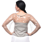 Tee-shirt Blouse With Sparkles