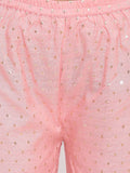 Pink Foil Angrakha Set