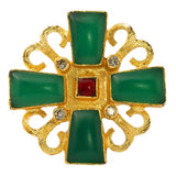 Unniyarcha Green Chakra Ring