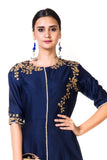 Anushree Agarwal Blue High Low Salwar Suit
