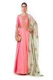 Anushree Agarwal Pink  Anarkali Suit