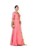 Anushree Agarwal Pink  Anarkali Suit