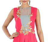 Anushree Agarwal Raspberry Gown