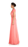 Anushree Agarwal Bright Blush Pink Dress