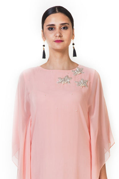 Anju Agarwal Pink Kaftan Style Tunic